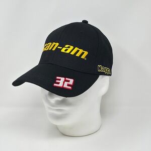 Can Am X Kappa‎ 32 Go Fas Racing Hat Black Yellow Strapback  Baseball Dad Cap